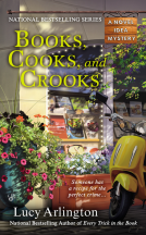book cover for Books, Cooks, and Crooks