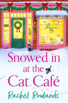 book cover for Snowed In at the Cat Cafe