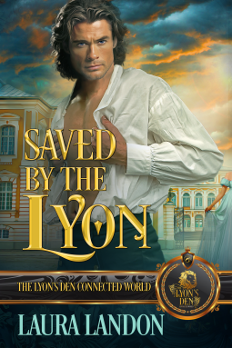 book cover for Saved by the Lyon