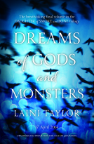 book cover for Dreams of Gods and Monsters (Daughter of Smoke and Bone Trilogy 3)