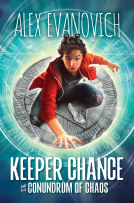 book cover for Keeper Chance and the Conundrum of Chaos