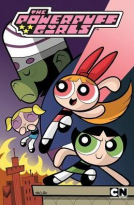 book cover for Powerpuff Girls Volume 1