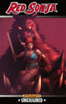 book cover for Red Sonja: Unchained