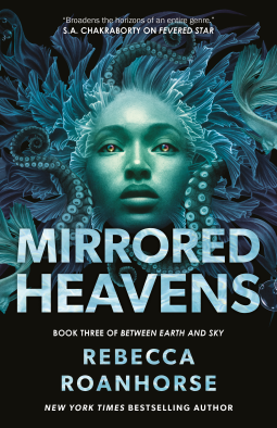book cover for Mirrored Heavens