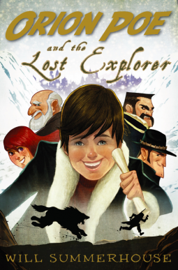 book cover for Orion Poe and the Lost Explorer
