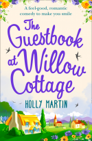 book cover for The Guestbook at Willow Cottage