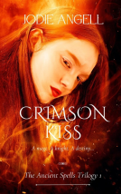 book cover for Crimson Kiss