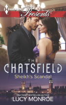 book cover for Sheikh's Scandal