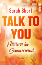 Buchcover für Talk to you. Flüstern im Sommerwind
