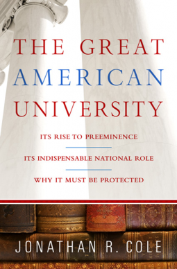 book cover for The Great American University
