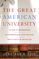book cover for The Great American University