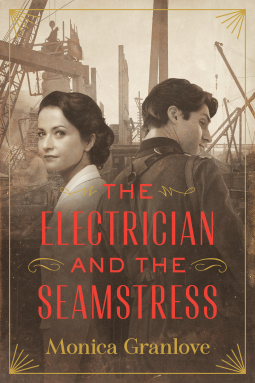 book cover for The Electrician and the Seamstress
