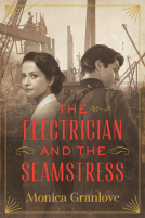 book cover for The Electrician and the Seamstress