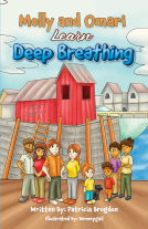 book cover for Molly and Omari Learn Deep Breathing