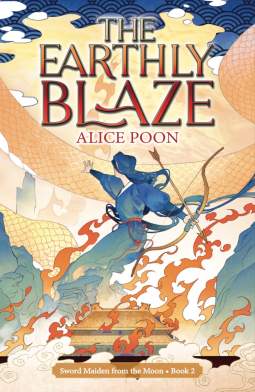 book cover for The Earthly Blaze