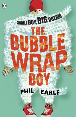 book cover for The Bubble Wrap Boy