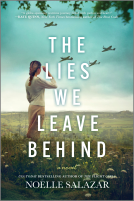 book cover for The Lies We Leave Behind