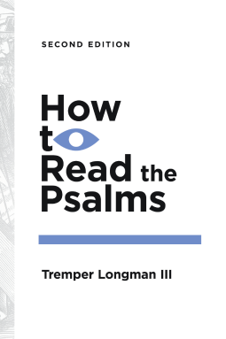 book cover for How to Read the Psalms