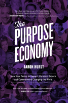 book cover for The Purpose Economy