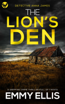 book cover for THE LION’S DEN