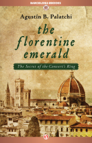 book cover for The Florentine Emerald