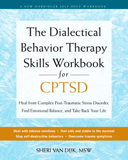 book cover for The Dialectical Behavior Therapy Skills Workbook for C-PTSD