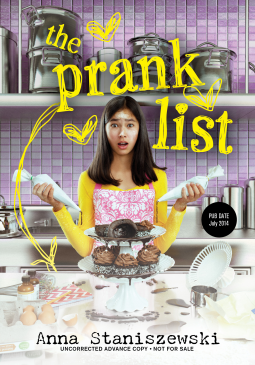 book cover for The Prank List