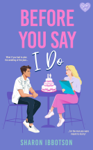 book cover for BEFORE YOU SAY I DO