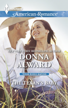 book cover for The Texan's Baby