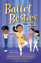 book cover for Ballet Besties: Indu's Time to Shine