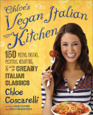 book cover for Chloe's Vegan Italian Kitchen