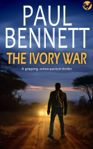 book cover for THE IVORY WAR