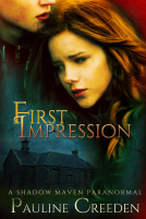 book cover for First Impression