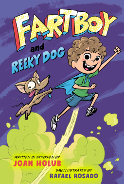 book cover for Fart Boy and Reeky Dog