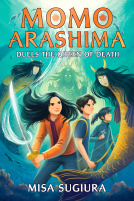 book cover for Momo Arashima Duels the Queen of Death