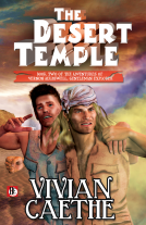 book cover for The Desert Temple