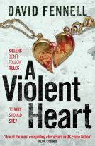 book cover for A Violent Heart