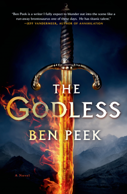 book cover for The Godless