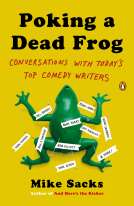 book cover for Poking a Dead Frog
