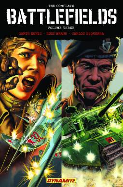 book cover for Garth Ennis Complete Battlefields Volume 3
