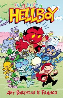 book cover for Itty Bitty Hellboy