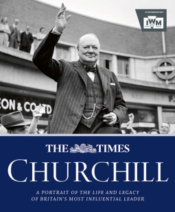 book cover for The Times Churchill