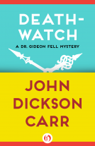 book cover for Death-Watch
