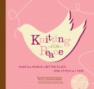 book cover for Knitting for Peace