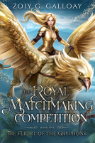 book cover for The Royal Matchmaking Competition