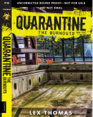 book cover for Quarantine #3: The Burnouts