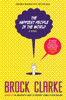 book cover for The Happiest People in the World