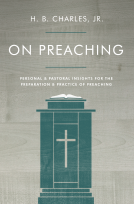 book cover for On Preaching