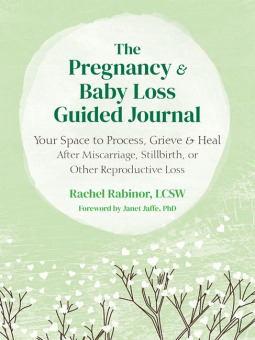 book cover for The Pregnancy and Baby Loss Guided Journal