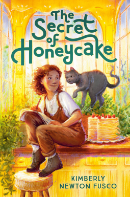 book cover for The Secret of Honeycake